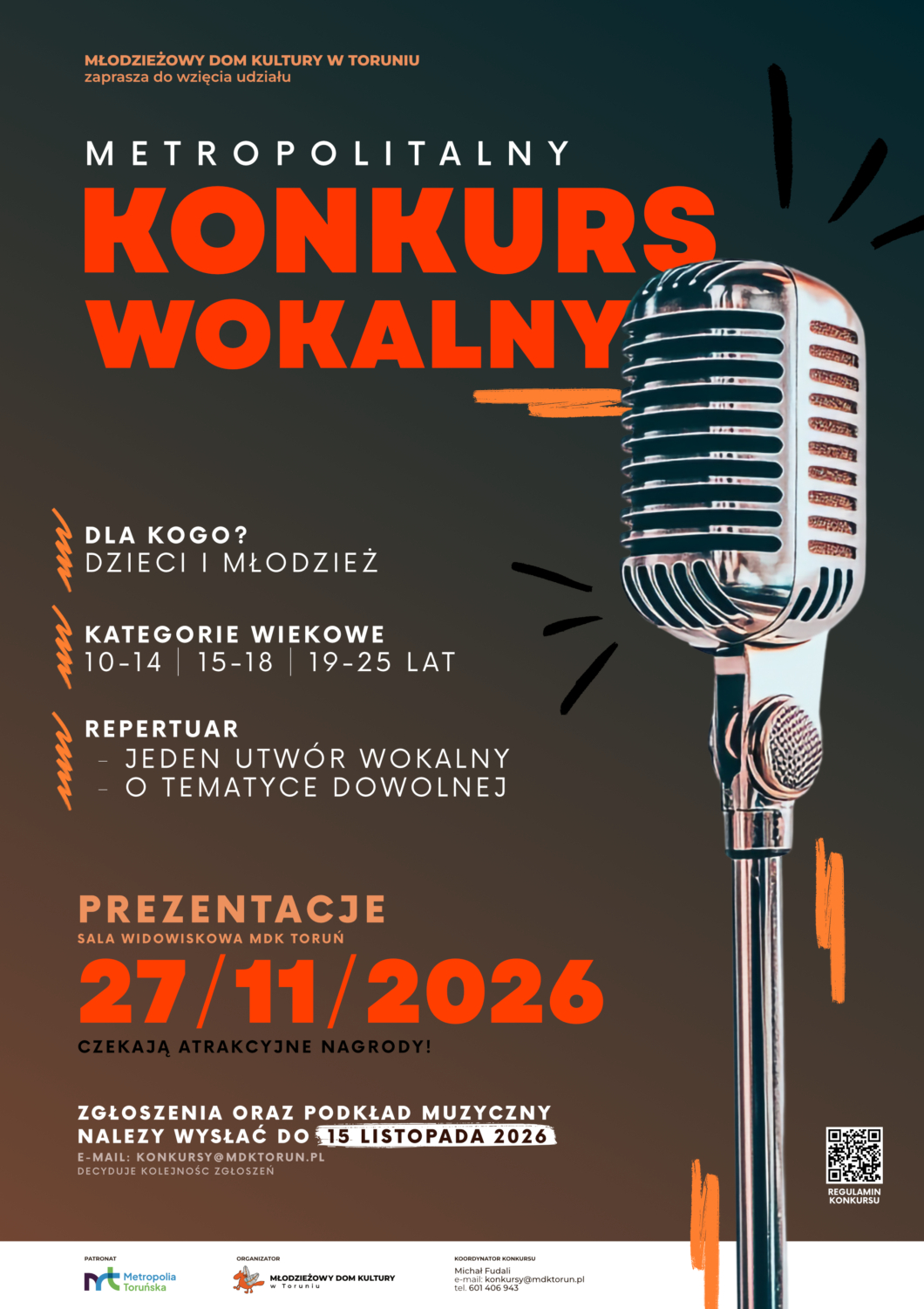 Metropolitalny konkurs wokalny